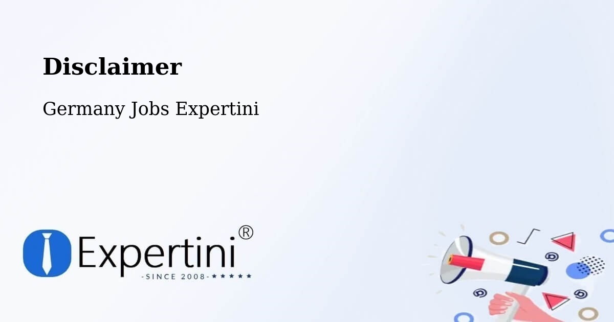 Disclaimer – Rimbach - Germany Jobs Expertini