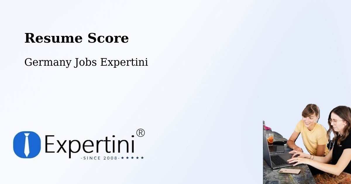 Resume Score & Job Description Match Tool – Rimbach - Germany Jobs Expertini