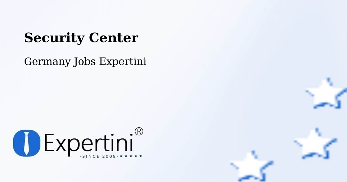 Security & Compliance – Rimbach - Germany Jobs Expertini
